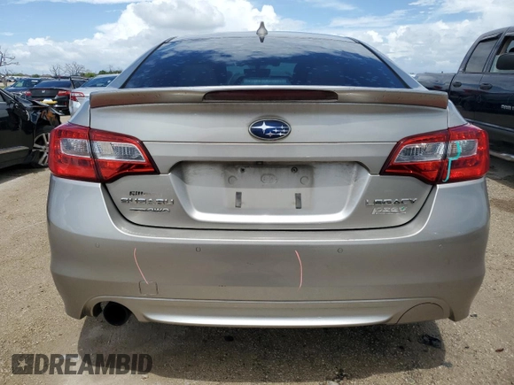 2017 Subaru Legacy Limited with VIN 4S3BNAN66H3031745, listed as a Copart auction lot 59949424 with 123,223 mi miles and Salvage Title. Bid and sale history available at DreamBid. Image 6.