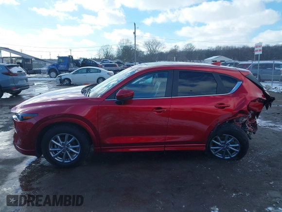 2024 Mazda CX-5 2.5 S Carbon Edition with VIN JM3KFBCL6R0456095, listed as a IAAI auction lot 41571298 with 8,188 mi miles. Bid and sale history available at carsss.com. Image 15.