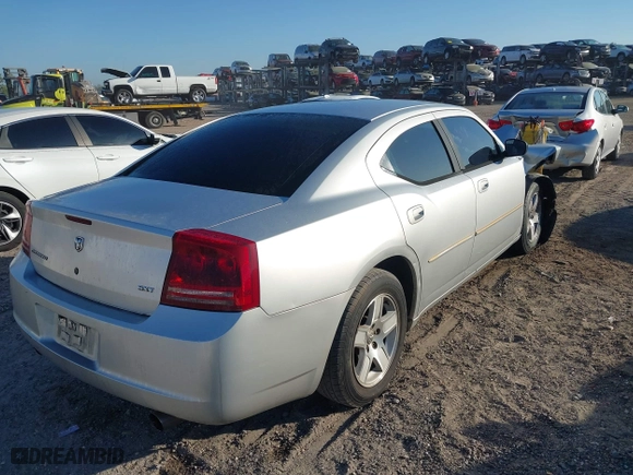 2009 Dodge Charger with VIN 2B3KA43G86H448532, listed as a IAAI auction lot 41781967 with 203,308 mi miles. Bid and sale history available at carsss.com. Image 4.