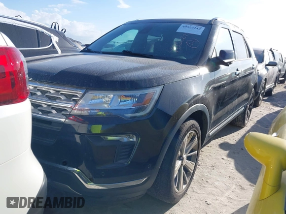 2018 Ford Explorer Limited with VIN 1FM5K8F83JGA94620, listed as a IAAI auction lot 40522242 with 107,928 mi miles and . Bid and sale history available at carsss.com. Image 2.