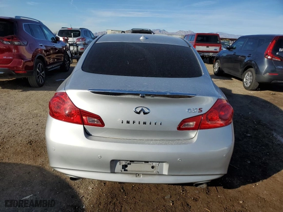 2012 Infiniti G37 Sedan Journey with VIN JN1CV6AP9CM621766, listed as a Copart auction lot 43709585 with 233,403 mi miles and Salvage Title. Bid and sale history available at carsss.com. Image 6.