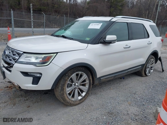 2019 Ford Explorer Limited with VIN 1FM5K8F87KGB26325, listed as a IAAI auction lot 41747187 with 138,964 mi miles. Bid and sale history available at carsss.com. Image 19.
