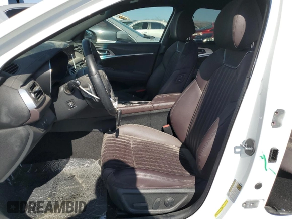 2022 Genesis G70 3.3T с VIN KMTG54TE7NU088173, выставлен на аукционе Copart как лот 52616255 с пробегом 24 372 миль миль и Списание • Salvage title. История ставок и продаж доступна на DreamBid. Изображение 7.