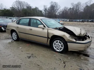 2004 Chevrolet Impala with VIN 2G1WF52E149461517, listed as a Copart auction lot 50537315 with 126,978 mi miles and Salvage Title. Bid and sale history available at carsss.com. Image 4.