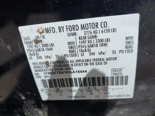 2019 Ford Explorer with VIN 1FM5K7B81KGA18444, listed as a IAAI auction lot 42129221 with 121,268 mi miles and . Bid and sale history available at DreamBid. Image 9.
