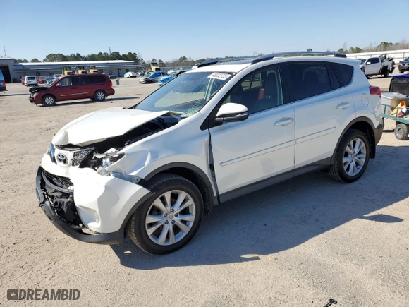 2013 Toyota RAV4 Limited with VIN JTMDFREV6DD046469, listed as a Copart auction lot 48032735 with 180,578 mi miles and Salvage Title. Bid and sale history available at carsss.com. Image 1.