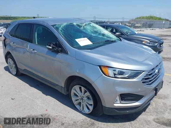 2022 Ford Edge Titanium with VIN 2FMPK4K96NBA41746, listed as a IAAI auction lot 42551594 with 86,730 mi miles and . Bid and sale history available at DreamBid. Image 1.