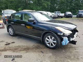 2010 Infiniti EX Journey with VIN JN1AJ0HR2AM753501, listed as a Copart auction lot 64019045 with 169,196 mi miles and Salvage title. Bid and sale history available at DreamBid. Image 4.