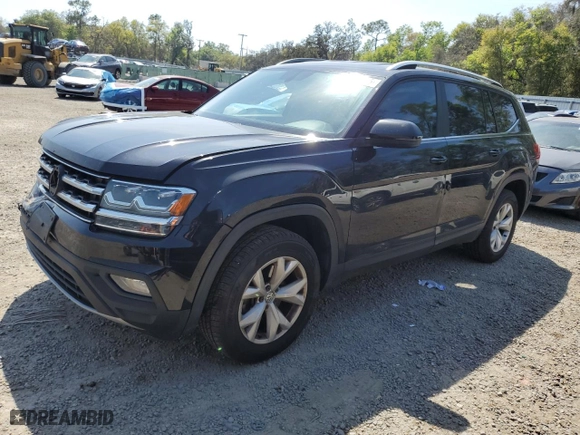 2018 Volkswagen Atlas 3.6L V6 SE with VIN 1V2KR2CA1JC505784, listed as a Copart auction lot 49358175 with 120,179 mi miles and Salvage Title. Bid and sale history available at carsss.com. Image 1.