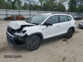 2023 Volkswagen Taos S z VIN 3VVDX7B26PM354005, wystawiony jako Copart lot #53887235 z przebiegiem 8 421 mil mil oraz Szkoda całkowita • Salvage title. Historia ofert i sprzedaży dostępna na DreamBid. Obrazek 1.