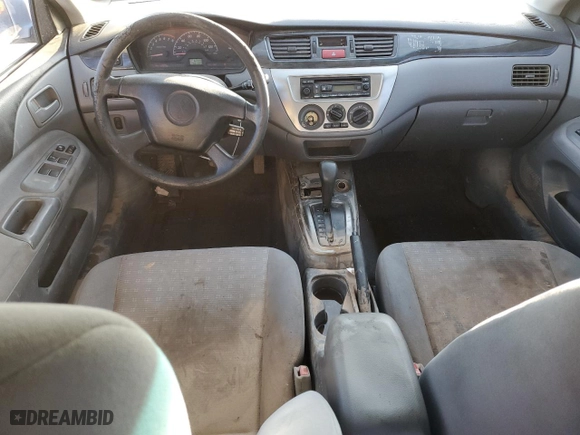 2005 Mitsubishi Lancer ES with VIN JA3AJ26E85U053785, listed as a Copart auction lot 77694684 with 150,137 mi miles and Salvage Title. Bid and sale history available at carsss.com. Image 8.