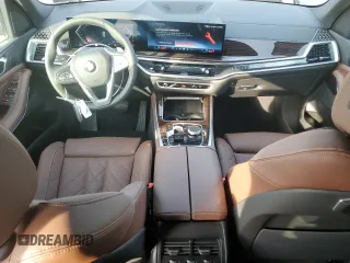 2025 BMW X5 xDrive40i with VIN 5UX23EU01S9Z44555, listed as a Copart auction lot 48656295 with 90 mi miles and Salvage Title. Bid and sale history available at carsss.com. Image 8.