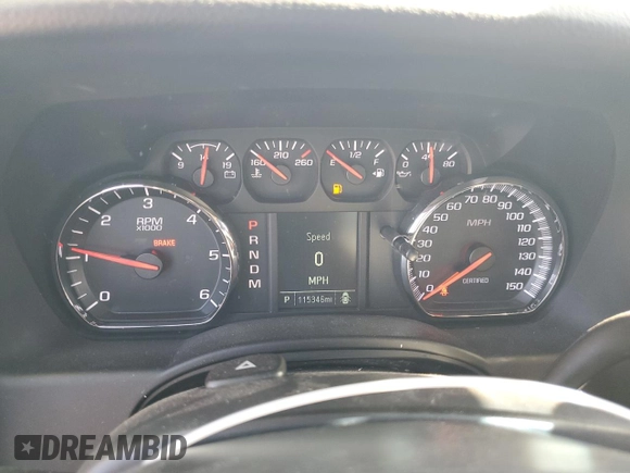 2015 Chevrolet Tahoe Commercial with VIN 1GNLC2EC9FR526562, listed as a Copart auction lot 60940365 with 115,346 mi miles and Salvage title. Bid and sale history available at DreamBid. Image 9.