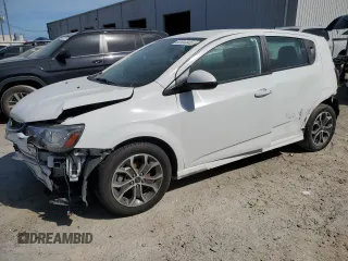 2019 Chevrolet Sonic LT with VIN 1G1JD6SB0K4118144, listed as a Copart auction lot 52004845 with 43,310 mi miles and Non repairable. Bid and sale history available at DreamBid. Image 1.