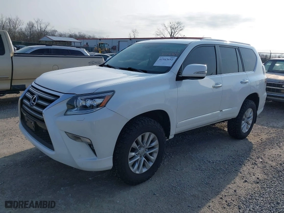 2014 Lexus GX 460 with VIN JTJBM7FX8E5068483, listed as a IAAI auction lot 41943652 with 139,547 mi miles. Bid and sale history available at carsss.com. Image 20.