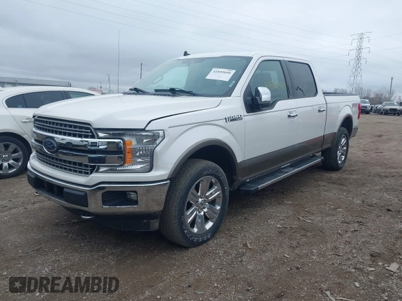 2019 Ford F-150 XL with VIN 1FTFW1E49KFC42215, listed as a IAAI auction lot 41895040 with 85,657 mi miles. Bid and sale history available at carsss.com. Image 18.