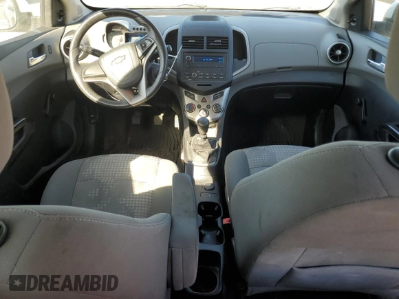 2014 Chevrolet Sonic LS with VIN 1G1JB6SHXE4192752, listed as a Copart auction lot 86846494 with 158,690 mi miles and Salvage title. Bid and sale history available at DreamBid. Image 8.