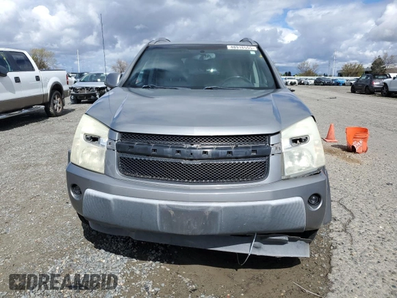 2006 Chevrolet Equinox LT with VIN 2CNDL63F366203228, listed as a Copart auction lot 48918555 with 243,419 mi miles and Salvage Title. Bid and sale history available at carsss.com. Image 5.