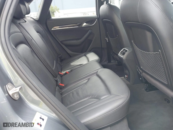 2015 Audi Q3 2.0T Premium Plus with VIN WA1EFCFSXFR009768, listed as a IAAI auction lot 41974476 with 53,013 mi miles. Bid and sale history available at carsss.com. Image 8.