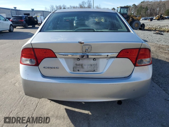 2010 Honda Civic LX with VIN 2HGFA1F57AH327476, listed as a Copart auction lot 45473805 with 202,052 mi miles and Salvage Title. Bid and sale history available at DreamBid. Image 6.
