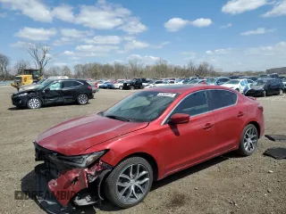 2022 Acura ILX Premium with VIN 19UDE2F71NA000899, listed as a Copart auction lot 52608875 with 35,262 mi miles and Salvage title. Bid and sale history available at DreamBid. Image 1.