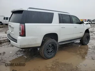2018 GMC Yukon XL SLT with VIN 1GKS2GKC5JR345741, listed as a Copart auction lot 42585015 with 135,204 mi miles and Salvage Title. Bid and sale history available at carsss.com. Image 3.