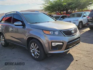 2011 Kia Sorento SX with VIN 5XYKW4A23BG164399, listed as a Copart auction lot 62526505 with 196,401 mi miles and Clean title. Bid and sale history available at DreamBid. Image 1.