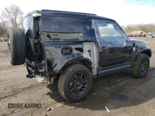 2023 Land Rover Defender S with VIN SALEJ6EX0P2173858, listed as a Copart auction lot 52773365 with 30,768 mi miles and Salvage title. Bid and sale history available at DreamBid. Image 3.