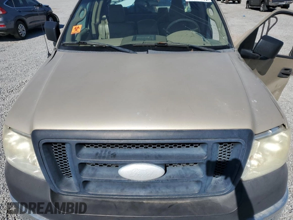 2007 Ford F-150 STX with VIN 1FTRX12W17NA57024, listed as a Copart auction lot 46492695 with Not Provided miles and Salvage Title. Bid and sale history available at carsss.com. Image 12.