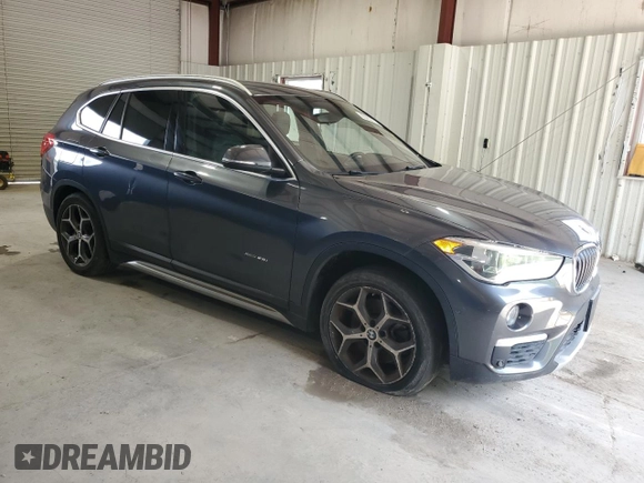 2017 BMW X1 xDrive28i with VIN WBXHT3C34H5F84621, listed as a Copart auction lot 63252115 with 95,170 mi miles and Clean title. Bid and sale history available at DreamBid. Image 4.