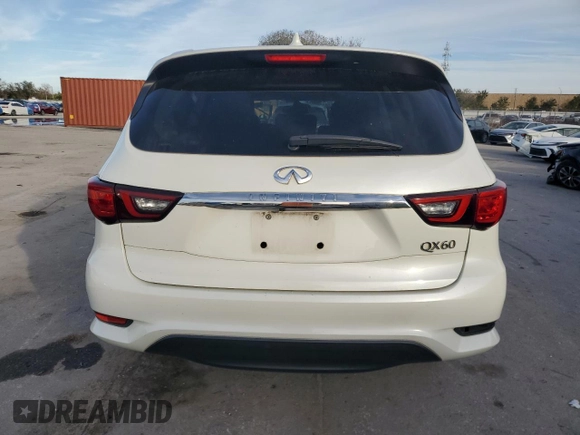 2019 Infiniti QX60 Luxe with VIN 5N1DL0MN1KC558631, listed as a Copart auction lot 87470524 with 139,190 mi miles and Salvage title. Bid and sale history available at DreamBid. Image 6.