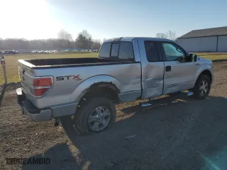 2009 Ford F-150 STX with VIN 1FTRX14W39FB25950, listed as a Copart auction lot 50889285 with 157,954 mi miles and Salvage Title. Bid and sale history available at carsss.com. Image 3.