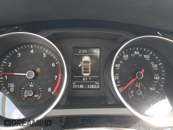 2017 Volkswagen Jetta SEL z VIN 3VWL17AJ6HM392174, wystawiony jako Copart lot #57771225 z przebiegiem 31 148 mil mil oraz Szkoda całkowita • Salvage title. Historia ofert i sprzedaży dostępna na DreamBid. Obrazek 9.