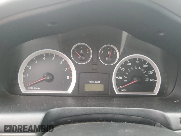 2005 Hyundai Santa Fe GLS with VIN KM8SC13D35U906966, listed as a Copart auction lot 84896974 with 0 mi miles and Salvage Title. Bid and sale history available at carsss.com. Image 9.