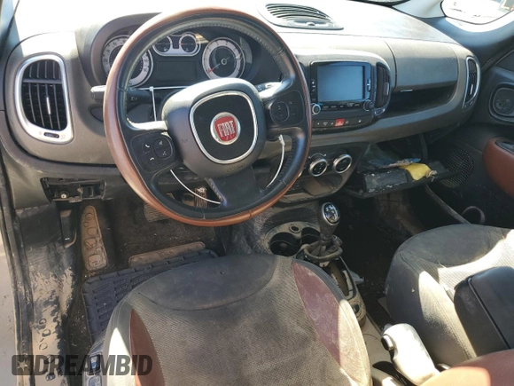 2014 FIAT 500L Trekking with VIN ZFBCFADHXEZ014320, listed as a Copart auction lot 47402435 with Not Provided miles and Clean Title. Bid and sale history available at DreamBid. Image 8.