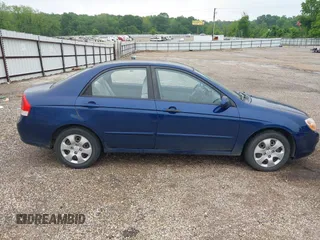 2008 Kia Spectra SX with VIN KNAFE121485518129, listed as a IAAI auction lot 42038466 with 136,642 mi miles. Bid and sale history available at carsss.com. Image 13.