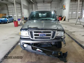 2010 Ford Ranger XLT with VIN 1FTLR4FEXAPA59563, listed as a Copart auction lot 53539745 with 110,784 mi miles and Salvage title. Bid and sale history available at DreamBid. Image 5.