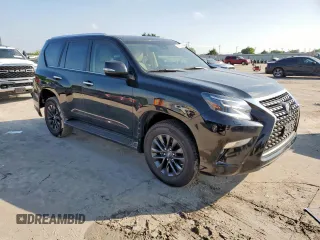 2020 Lexus GX 460 Premium with VIN JTJAM7BX9L5247579, listed as a Copart auction lot 58693505 with Not provided miles and Salvage title. Bid and sale history available at DreamBid. Image 4.