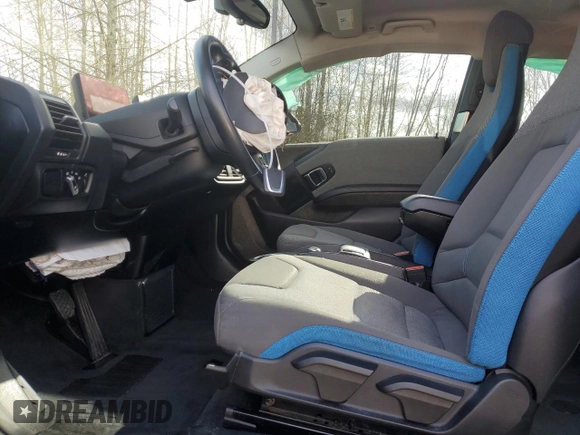 2014 BMW i3 with VIN WBY1Z4C57EV277634, listed as a Copart auction lot 51701885 with 0 mi miles and Salvage Title. Bid and sale history available at carsss.com. Image 7.