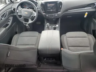 2020 Chevrolet Traverse LS with VIN 1GNERFKW0LJ312325, listed as a Copart auction lot 57518125 with 53,748 mi miles and Salvage title. Bid and sale history available at DreamBid. Image 8.