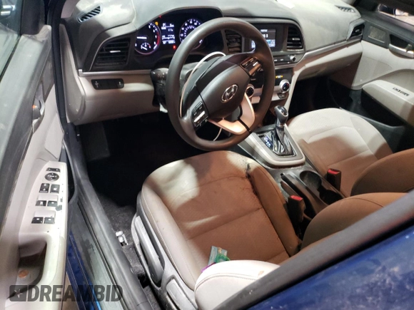 2019 Hyundai Elantra SE with VIN 5NPD74LF0KH482902, listed as a Copart auction lot 54088415 with 63,592 mi miles and Clean Title. Bid and sale history available at DreamBid. Image 8.