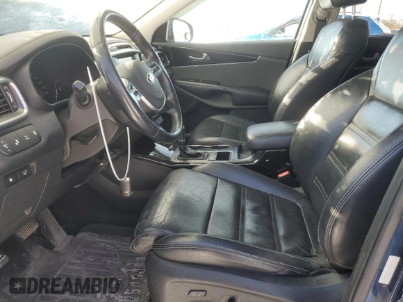 2019 Kia Sorento EX V6 with VIN 5XYPHDA53KG492075, listed as a Copart auction lot 46924185 with 155,982 mi miles and Salvage Title. Bid and sale history available at carsss.com. Image 7.