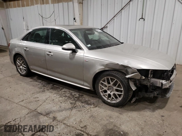 2017 Audi A4 Prestige with VIN WAUFNAF49HN070099, listed as a Copart auction lot 46191475 with 43,538 mi miles and Salvage Title. Bid and sale history available at carsss.com. Image 4.