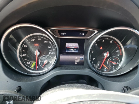 2017 Mercedes-Benz CLA 250 with VIN WDDSJ4EB9HN480423, listed as a Copart auction lot 46356084 with 101,624 mi miles and . Bid and sale history available at DreamBid. Image 9.