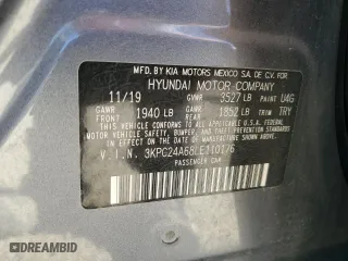 2020 Hyundai Accent SE with VIN 3KPC24A68LE110176, listed as a Copart auction lot 49005825 with 48,260 mi miles and Salvage Title. Bid and sale history available at carsss.com. Image 12.