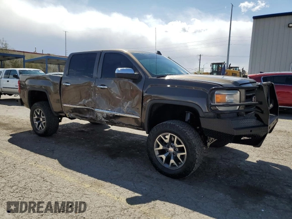 2015 GMC Sierra 1500 SLT with VIN 3GTU2VEC0FG106920, listed as a Copart auction lot 51511915 with 71,658 mi miles and Salvage Title. Bid and sale history available at DreamBid. Image 4.