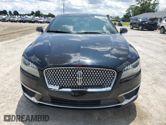 2017 Lincoln MKZ Premiere with VIN 3LN6L5A90HR663314, listed as a Copart auction lot 58785245 with 95,484 mi miles and Salvage title. Bid and sale history available at DreamBid. Image 5.