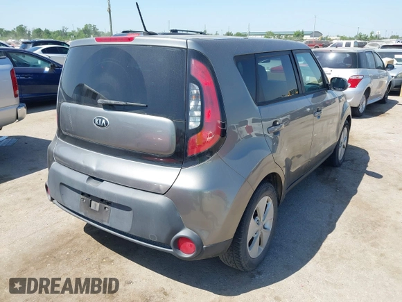 2014 Kia Soul with VIN KNDJN2A27E7049468, listed as a IAAI auction lot 42008888 with 112,788 mi miles. Bid and sale history available at carsss.com. Image 4.