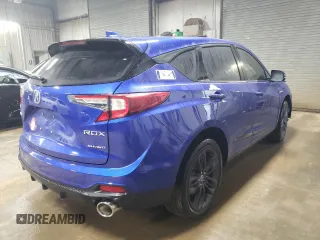 2020 Acura RDX w/A-Spec Pkg with VIN 5J8TC2H63LL015301, listed as a Copart auction lot 42997995 with 39,150 mi miles and Salvage title. Bid and sale history available at DreamBid. Image 3.