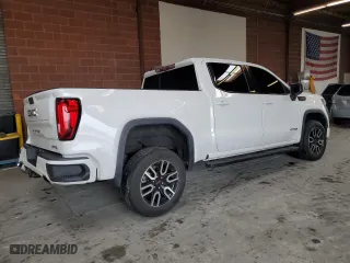 2020 GMC Sierra 1500 AT4 with VIN 3GTP9EEL0LG102340, listed as a Copart auction lot 49222405 with 108,474 mi miles and Salvage Title. Bid and sale history available at carsss.com. Image 3.